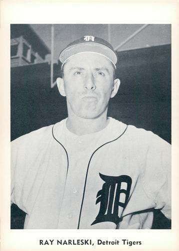 1960 Jay Publishing Detroit Tigers  #NNO Ray Narleski Front