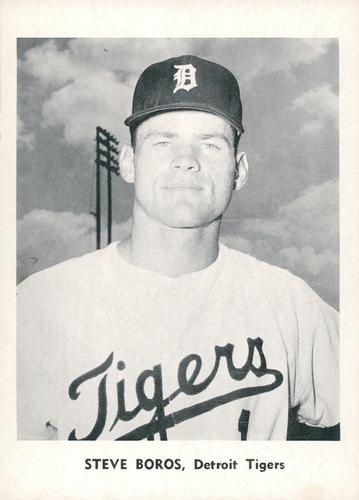 1961 Jay Publishing Detroit Tigers #NNO Steve Boros Front