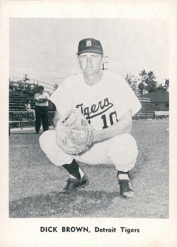 1961 Jay Publishing Detroit Tigers #NNO Dick Brown Front