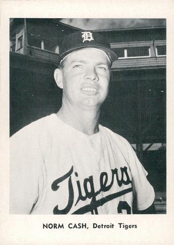 1961 Jay Publishing Detroit Tigers #NNO Norm Cash Front