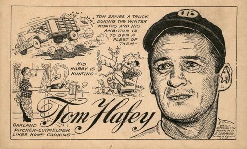 1947 Signal Oil #NNO Tom Hafey Front