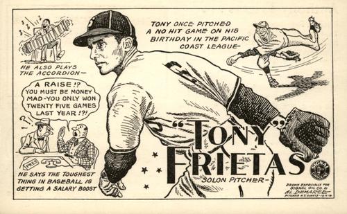 1947 Signal Oil #NNO Tony Freitas Front
