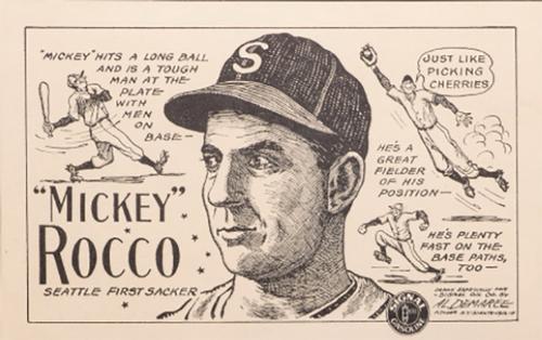 1947 Signal Oil #NNO Mickey Rocco Front