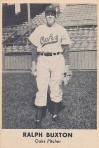 1949 Remar Bread Oakland Oaks #NNO Ralph Buxton Front