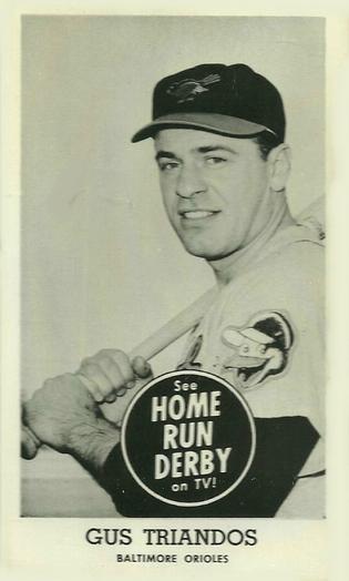 1959 Home Run Derby #NNO Gus Triandos Front
