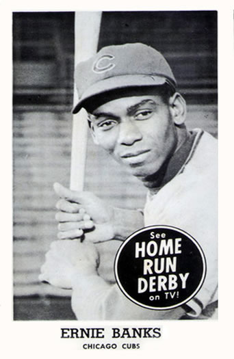 1959 Home Run Derby #NNO Ernie Banks Front