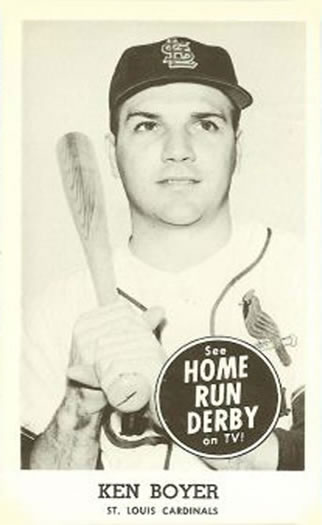 1959 Home Run Derby #NNO Ken Boyer Front