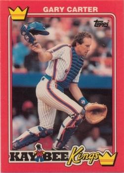 1990 Topps Kay-Bee Kings of Baseball #6 Gary Carter Front