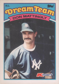 1989 Topps Kmart Dream Team #12 Don Mattingly Front