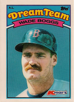 1989 Topps Kmart Dream Team #14 Wade Boggs Front