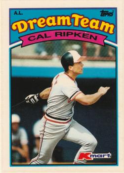1989 Topps Kmart Dream Team #15 Cal Ripken Front