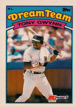 1989 Topps Kmart Dream Team #29 Tony Gwynn Front