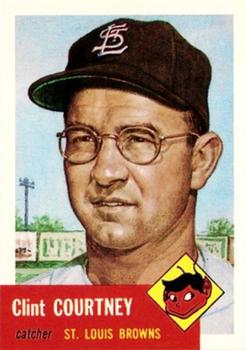 1991 Topps Archives 1953 #127 Clint Courtney Front