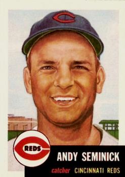 1991 Topps Archives 1953 #153 Andy Seminick Front