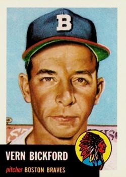 1991 Topps Archives 1953 #161 Vern Bickford Front