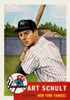 1991 Topps Archives 1953 #167 Art Schult Front