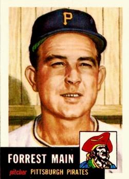 1991 Topps Archives 1953 #198 Forrest Main Front