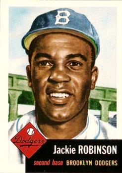 1991 Topps Archives 1953 #1 Jackie Robinson Front