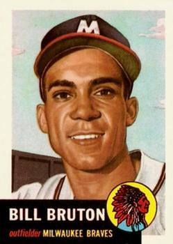 1991 Topps Archives 1953 #214 Bill Bruton Front