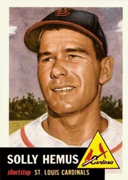 1991 Topps Archives 1953 #231 Solly Hemus Front