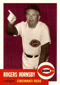 1991 Topps Archives 1953 #289 Rogers Hornsby Front