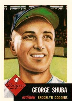 1991 Topps Archives 1953 #34 George Shuba Front