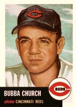 1991 Topps Archives 1953 #47 Bubba Church Front