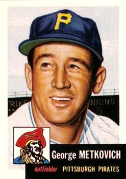 1991 Topps Archives 1953 #58 George Metkovich Front
