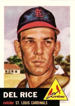 1991 Topps Archives 1953 #68 Del Rice Front