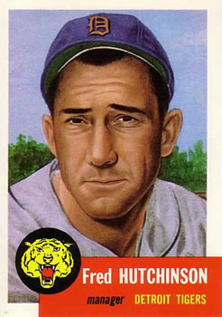 1991 Topps Archives 1953 #72 Fred Hutchinson Front