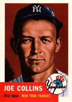 1991 Topps Archives 1953 #9 Joe Collins Front