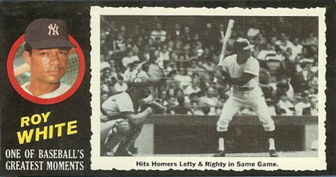 1971 Topps Greatest Moments #45 Roy White Front