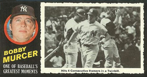 1971 Topps Greatest Moments #46 Bobby Murcer Front
