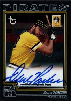 2004 Topps Retired Signature Edition - Autographs #TA-DP Dave Parker Front