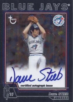 2004 Topps Retired Signature Edition - Autographs #TA-DST Dave Stieb Front