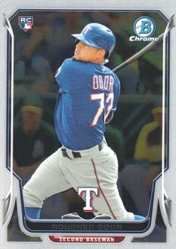 2014 Bowman Chrome #23 Rougned Odor Front