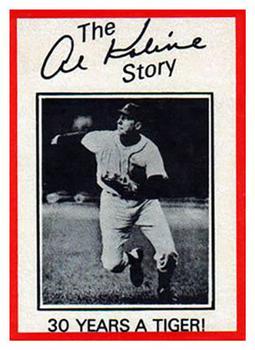 1983 Homeplate Sports Cards The Al Kaline Story: 30 Years A Tiger! #1A The Al Kaline Story Front