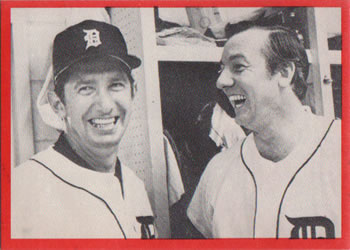 1983 Al Kaline Story #43 Billy Martin and Al Front