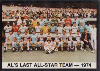 1983 Al Kaline Story #60 Al's Last All-Star Team - 1974 Front