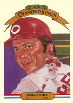 1983 Donruss #22 Johnny Bench Front