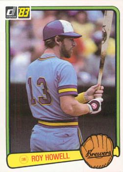 1983 Donruss #358 Roy Howell Front