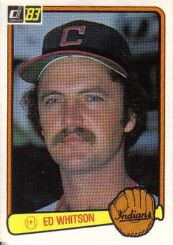 1983 Donruss #389 Ed Whitson Front