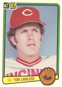 1983 Donruss #400 Tom Lawless Front