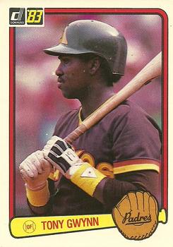 1983 Donruss #598 Tony Gwynn Front