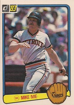 1983 Donruss #485 Mike Ivie Front