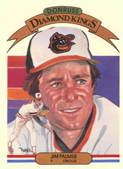 1983 Donruss #4 Jim Palmer Front