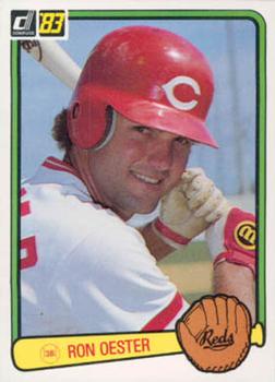 1983 Donruss #526 Ron Oester Front