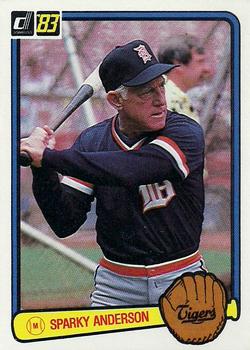1983 Donruss #533 Sparky Anderson Front