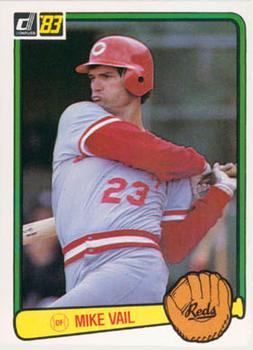 1983 Donruss #597 Mike Vail Front