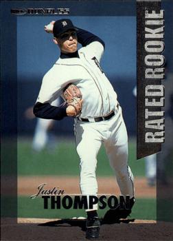 1997 Donruss - Rated Rookies #23 Justin Thompson Front